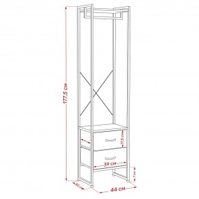 Комод Leset Локи с вешалкой в Салехарде - salekhard.mebel24.online | фото 15