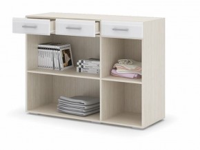 Комод Симба  ясень шимо тёмный-кофе с молоком в Салехарде - salekhard.mebel24.online | фото 2