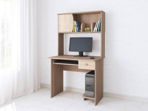 Компьютерный стол Грета-4 ясень шимо/дуб сонома в Салехарде - salekhard.mebel24.online | фото