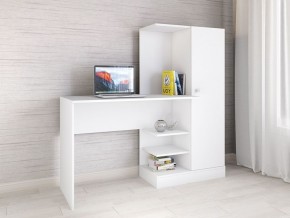 Компьютерный стол Квартет-6 Белый в Салехарде - salekhard.mebel24.online | фото