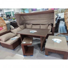 Комплект мебели с диваном AFM-320B-T320 Brown в Салехарде - salekhard.mebel24.online | фото 2