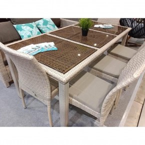 Комплект плетеной мебели T365/Y380C-W85 Latte (8+1) + подушки в Салехарде - salekhard.mebel24.online | фото 2