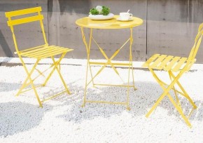 Комплект садовой мебели OTS-001R (стол + 2 стула) металл в Салехарде - salekhard.mebel24.online | фото 9
