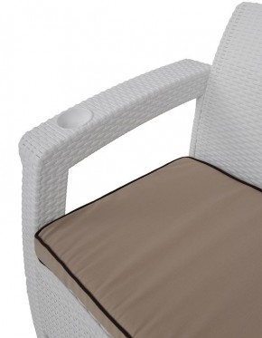 Комплект уличной мебели Yalta Premium Terrace Set (Ялта) белый (+подушки под спину) в Салехарде - salekhard.mebel24.online | фото 5