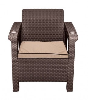 Комплект уличной мебели Yalta Premium Terrace Triple Set (Ялта) шоколадный (+подушки под спину) в Салехарде - salekhard.mebel24.online | фото 8