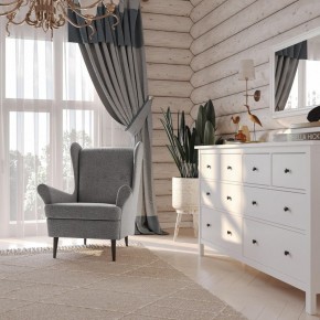 Кресло для отдыха Вало серый, ткань рогожка в Салехарде - salekhard.mebel24.online | фото 2