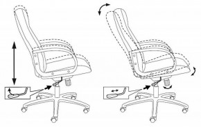 Кресло для руководителя T-898/#B в Салехарде - salekhard.mebel24.online | фото 5