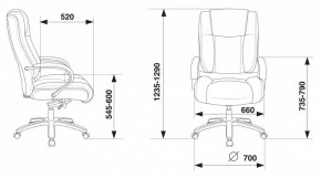 Кресло для руководителя T-9925SL/BLACK в Салехарде - salekhard.mebel24.online | фото 5