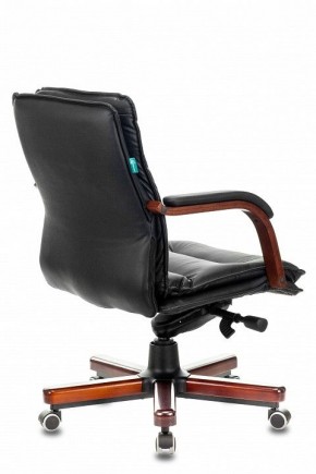 Кресло для руководителя T-9927WALNUT-LOW/BL в Салехарде - salekhard.mebel24.online | фото 1