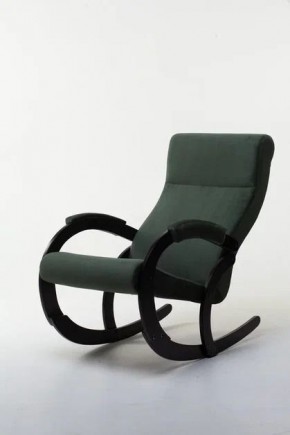 Кресло-качалка КОРСИКА 34-Т-AG (зеленый) в Салехарде - salekhard.mebel24.online | фото 1