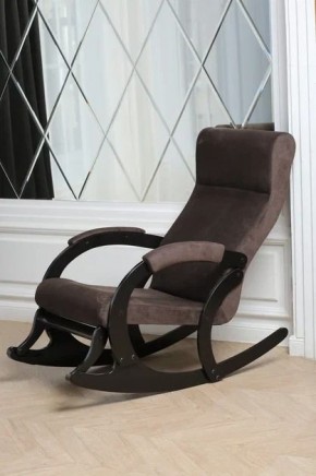 Кресло-качалка МАРСЕЛЬ 33-Т-AC (кофе) в Салехарде - salekhard.mebel24.online | фото 4