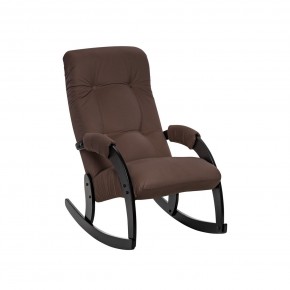 Кресло-качалка Модель 67 Венге, ткань V 26 в Салехарде - salekhard.mebel24.online | фото