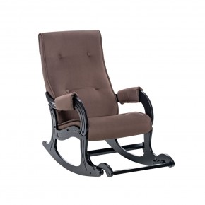 Кресло-качалка Модель 707 Венге, ткань V 23 в Салехарде - salekhard.mebel24.online | фото 2