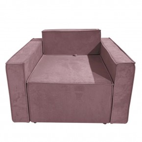 Кресло-кровать Принц КК1-ВР (велюр розовый) в Салехарде - salekhard.mebel24.online | фото