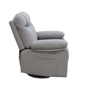 Кресло-реклайнер БРИСТОЛЬ (ткань светло-серый) в Салехарде - salekhard.mebel24.online | фото 4