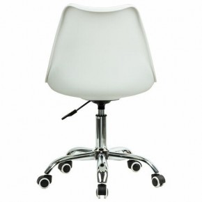 Кресло стул BRABIX "Eames MG-310 CH", хром, пластик белый, ткань серая, 532924 в Салехарде - salekhard.mebel24.online | фото 4