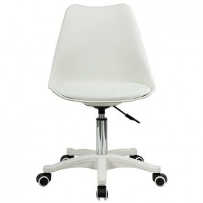 Кресло стул BRABIX "Eames MG-310 PL", пластик белый, экокожа белая, 532926 в Салехарде - salekhard.mebel24.online | фото 1