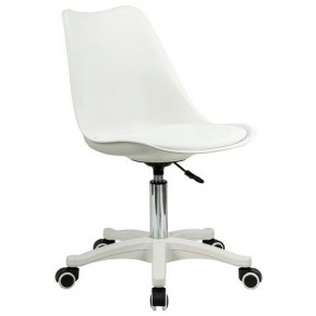 Кресло стул BRABIX "Eames MG-310 PL", пластик белый, экокожа белая, 532926 в Салехарде - salekhard.mebel24.online | фото 2