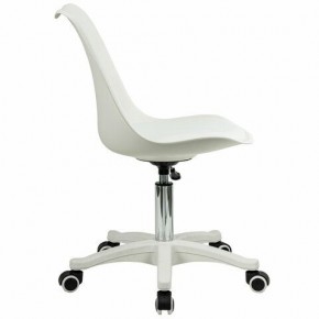 Кресло стул BRABIX "Eames MG-310 PL", пластик белый, экокожа белая, 532926 в Салехарде - salekhard.mebel24.online | фото 3