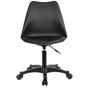 Кресло стул BRABIX "Eames MG-310 PL", пластик черный, экокожа черная, 532927 в Салехарде - salekhard.mebel24.online | фото 1