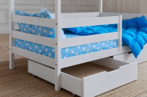 Кровать-домик 80*160 Белый в Салехарде - salekhard.mebel24.online | фото 5