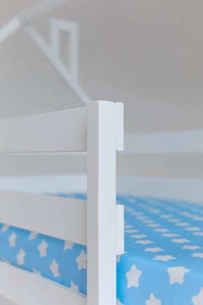 Кровать двухъярусная без крыши 80*190 Белый в Салехарде - salekhard.mebel24.online | фото 3