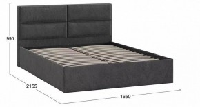 Кровать двуспальная Глосс в Салехарде - salekhard.mebel24.online | фото 3