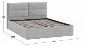 Кровать двуспальная Глосс в Салехарде - salekhard.mebel24.online | фото 3