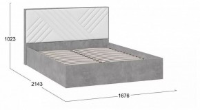 Кровать двуспальная Хилтон в Салехарде - salekhard.mebel24.online | фото 3