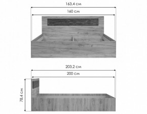 Кровать двуспальная Taika в Салехарде - salekhard.mebel24.online | фото 12
