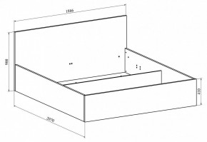 Кровать двуспальная Виктория ВИ-43 в Салехарде - salekhard.mebel24.online | фото 4