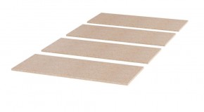 Кровать Фиеста 900 LIGHT + Проложки LIGHT 900 ДСП (Венге/Лоредо) в Салехарде - salekhard.mebel24.online | фото 3