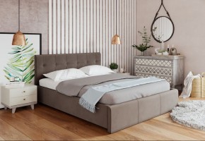 Кровать Изабелла с латами Newtone cacao 1400x2000 в Салехарде - salekhard.mebel24.online | фото 2