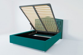 Кровать Калининград с ПМ 800 (велюр бирюзовый) в Салехарде - salekhard.mebel24.online | фото