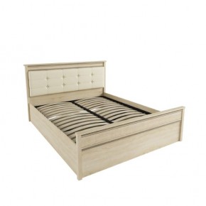 Кровать ЛКР-1 Ливорно 1.6 Ортопед ПМ с ящиком сонома  в Салехарде - salekhard.mebel24.online | фото 2