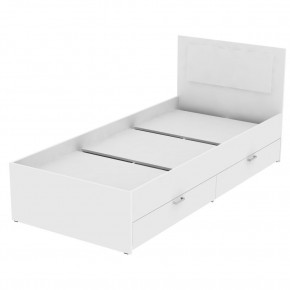 Кровать Ольга L38 (900) 4 ящика (Белый) в Салехарде - salekhard.mebel24.online | фото