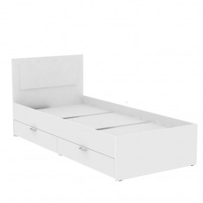 Кровать Ольга L48 (900) 2 ящика (Белый) в Салехарде - salekhard.mebel24.online | фото