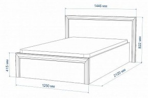 Кровать полутораспальная Нобиле Кр-120 в Салехарде - salekhard.mebel24.online | фото 3