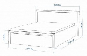 Кровать полутораспальная Нобиле Кр-140 в Салехарде - salekhard.mebel24.online | фото 3