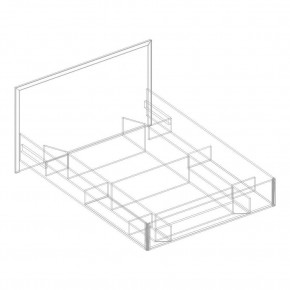 НАОМИ Кровать БЕЗ основания 1600х2000 в Салехарде - salekhard.mebel24.online | фото 4