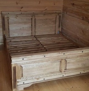 Кровать "Викинг 01" 1600 массив в Салехарде - salekhard.mebel24.online | фото 2