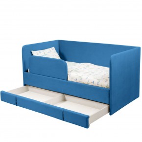 Кровать Юна (синий) в Салехарде - salekhard.mebel24.online | фото 2
