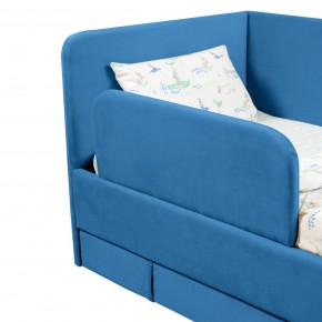 Кровать Юна (синий) в Салехарде - salekhard.mebel24.online | фото 4