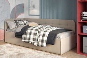 Кровать Зарина угловая Newtone light beige угол левый в Салехарде - salekhard.mebel24.online | фото 2