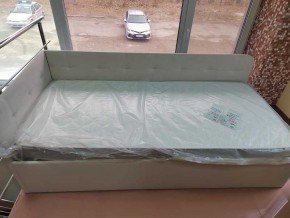 Кровать Зарина угловая Newtone light beige угол правый в Салехарде - salekhard.mebel24.online | фото 2