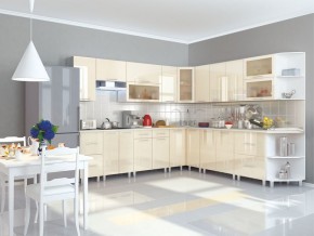 Кухня Танго модульная ваниль в Салехарде - salekhard.mebel24.online | фото 1
