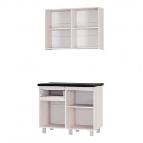 Кухня Тренд 1.0 м (Ясень белый) в Салехарде - salekhard.mebel24.online | фото 2