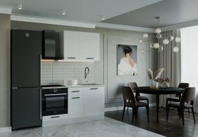Кухонный гарнитур Белый Глянец 1600 (Стол. 38мм) в Салехарде - salekhard.mebel24.online | фото 1