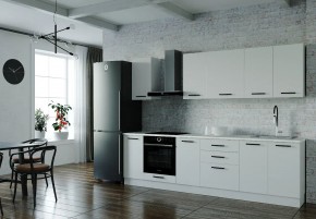 Кухонный гарнитур Белый Глянец 2800 (Стол. 26мм) в Салехарде - salekhard.mebel24.online | фото
