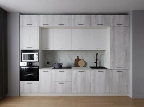 Кухонный гарнитур Бланка 3400 (Стол. 26мм) в Салехарде - salekhard.mebel24.online | фото 1